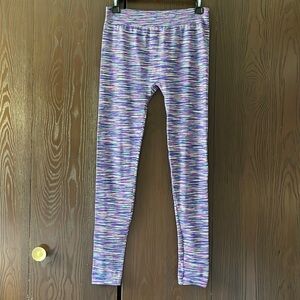 No Boundaries multicolored striped joggers. Size M/L